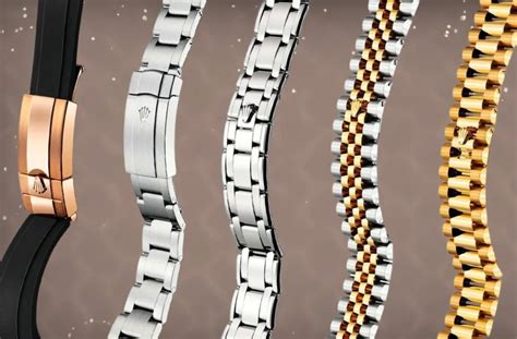 rolex rubber belt|types of rolex bracelets.